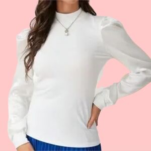 Elegant White Women's Top